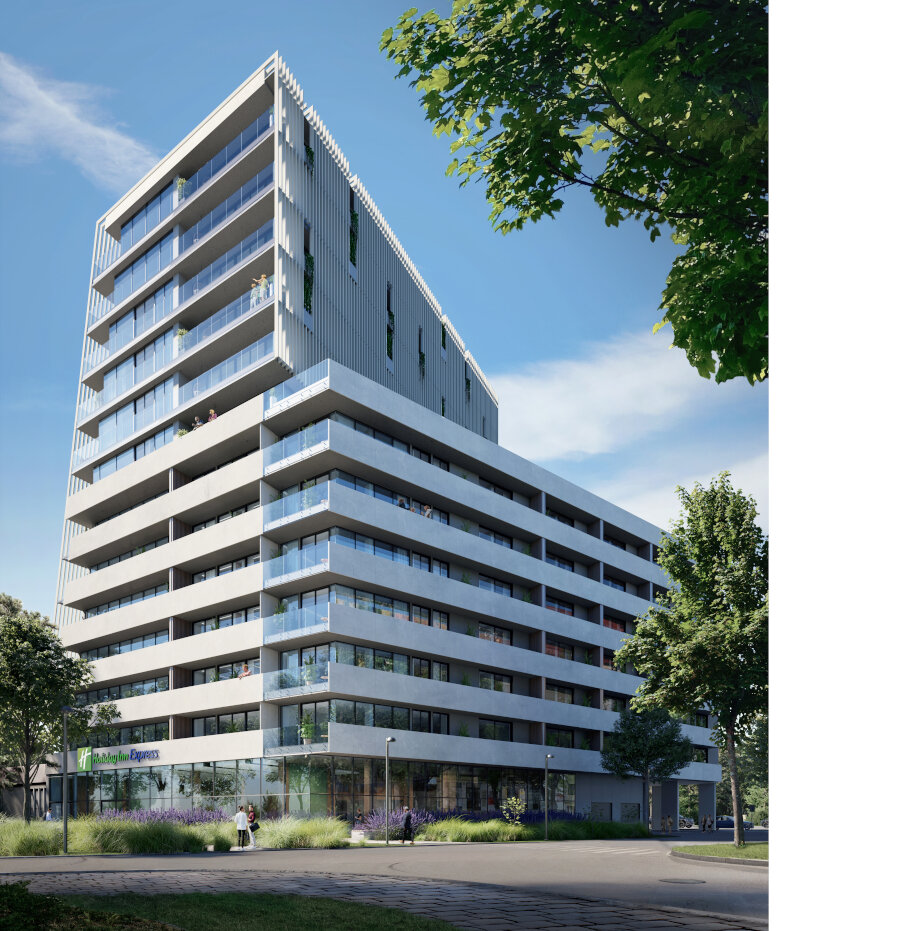 AT 36 STORIES, VU STANDS <br />PROMINENTLY ON <br />MANHATTAN’S EAST SIDE.